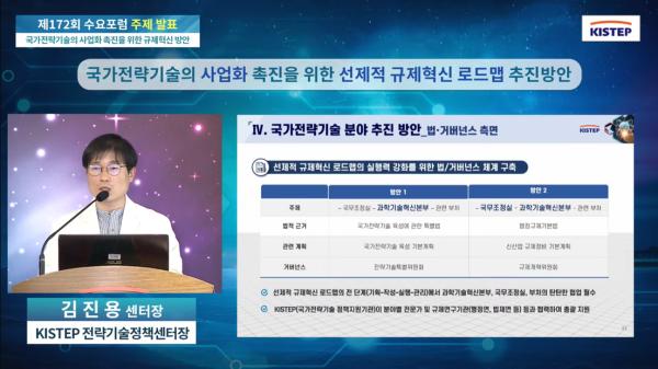 국가전략기술의 사업화 촉진을 위한 규제혁신 방안...제171회 수요포럼 개최