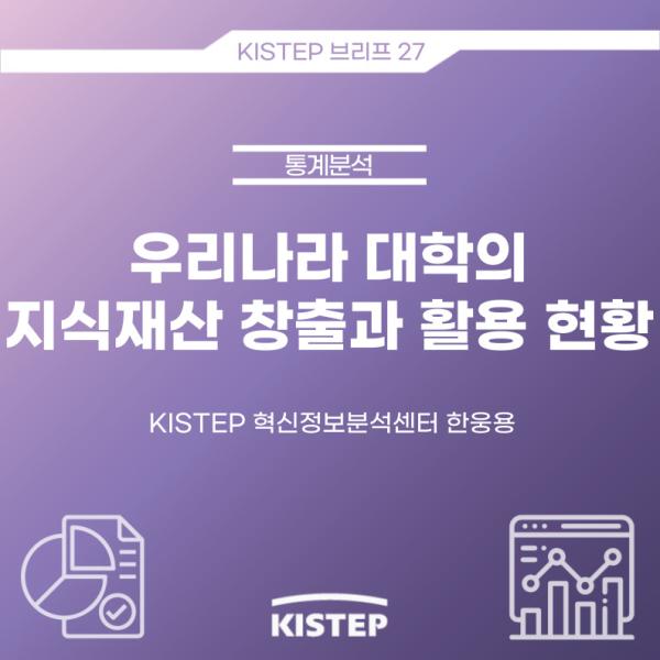 [KISTEP 브리프] 우리나라 대학의 지식재산 창출과 활용 현황