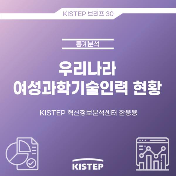 [KISTEP 브리프] 우리나라 여성과학기술인력 현황