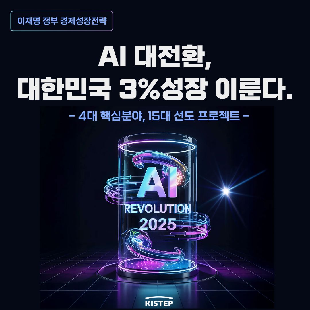 AI 대전환, 대한민국 3%성장 이룬다.